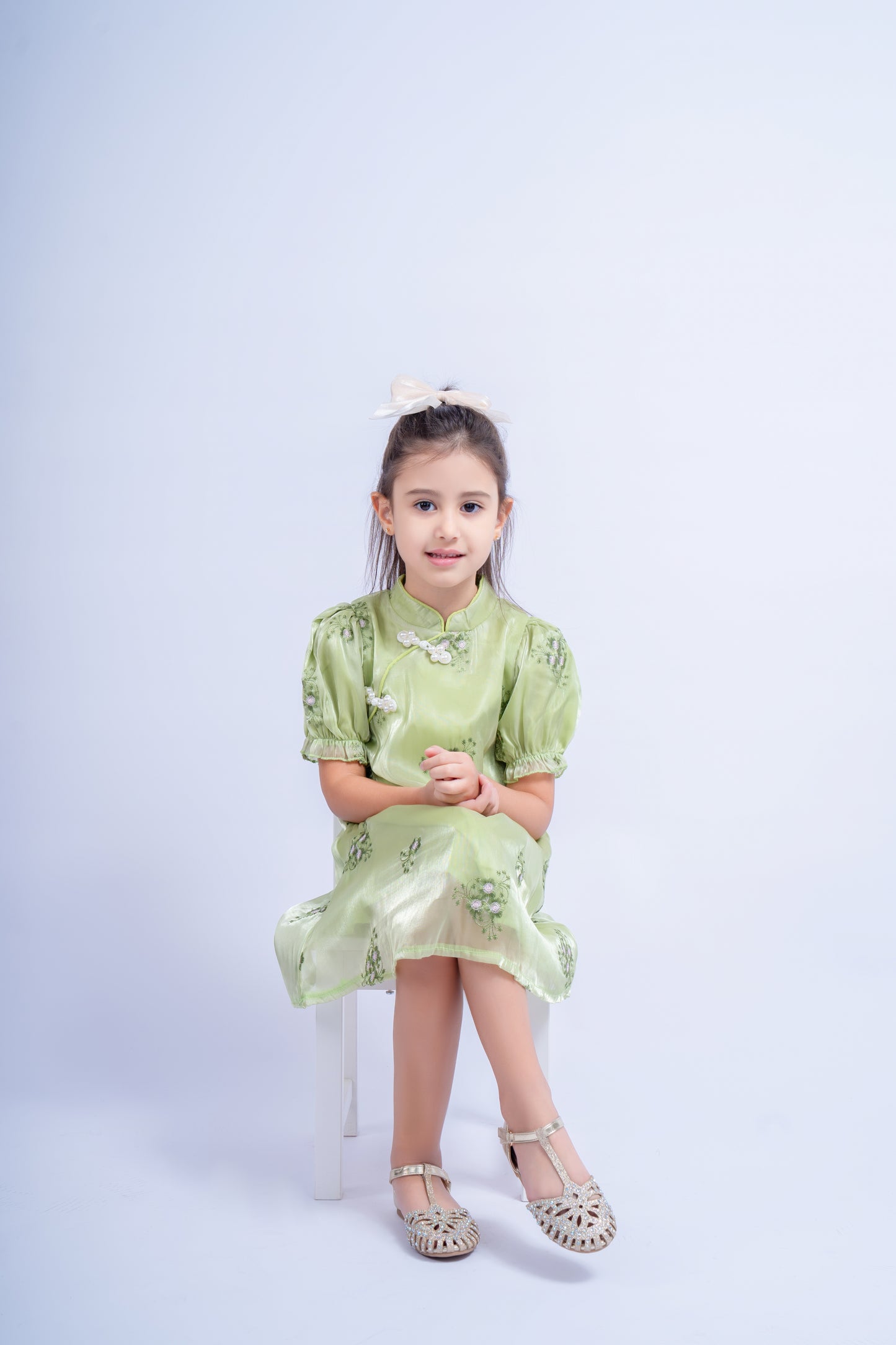 Green Korean Dress