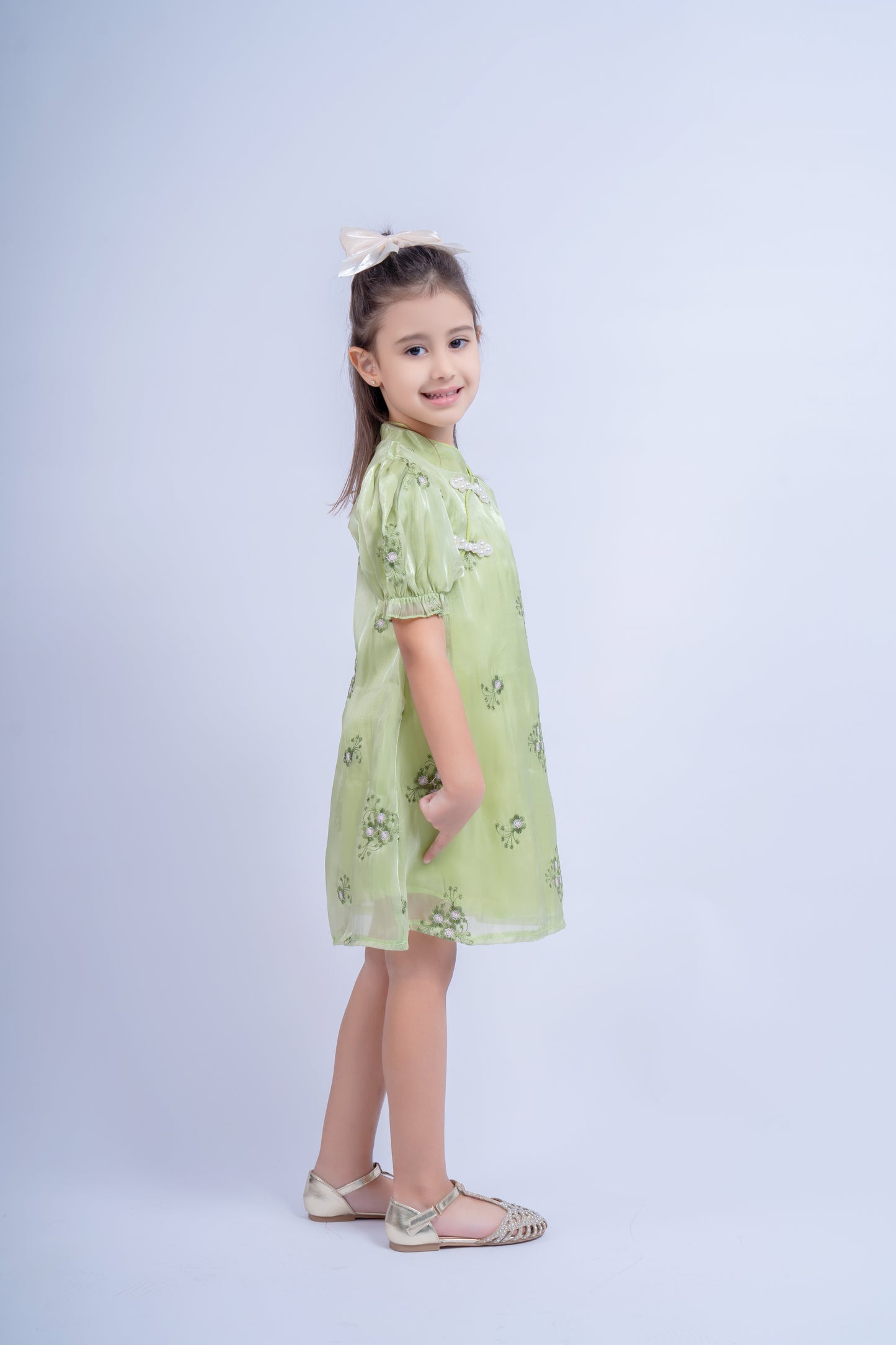 Green Korean Dress