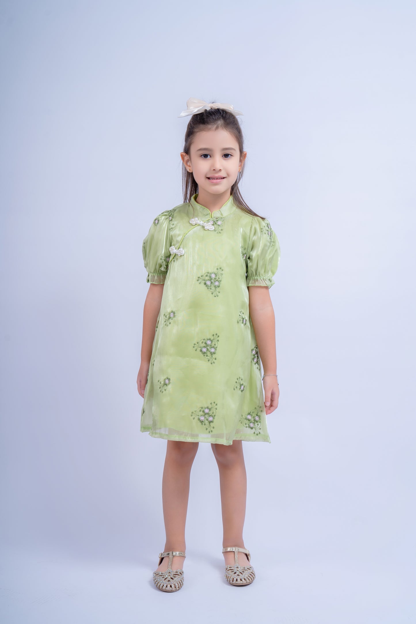 Green Korean Dress