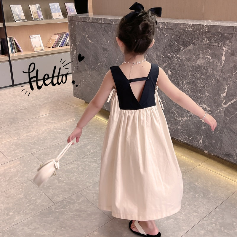 Clothes Girls Backless Dress