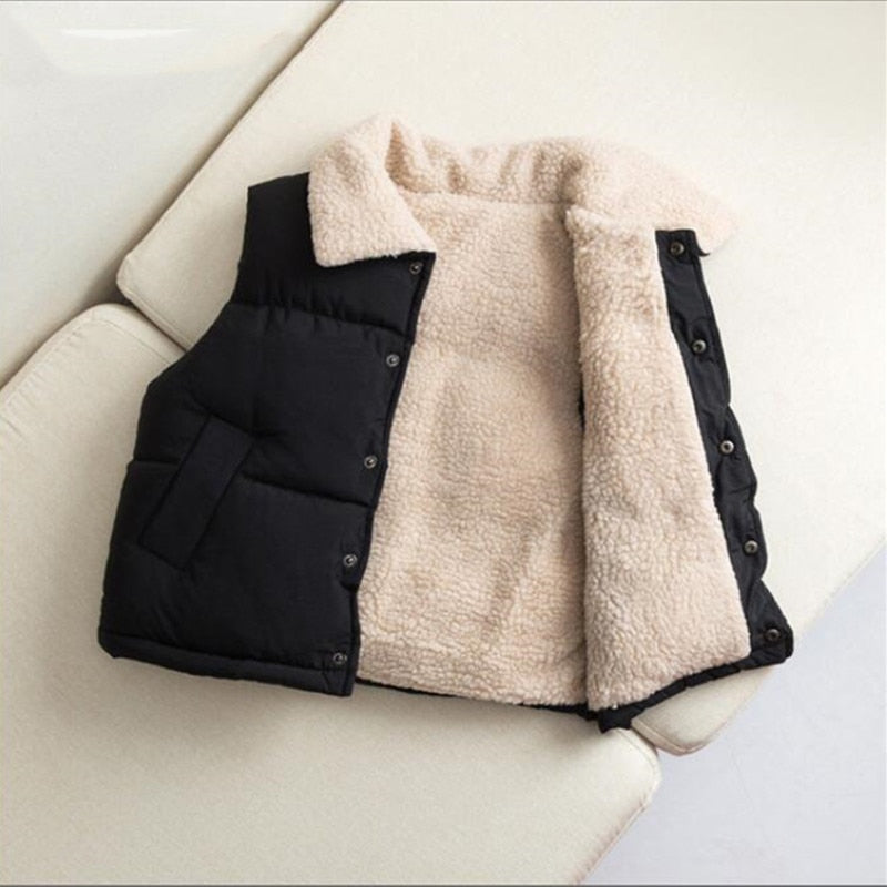 Sleeveless Hooded Vest Jacket