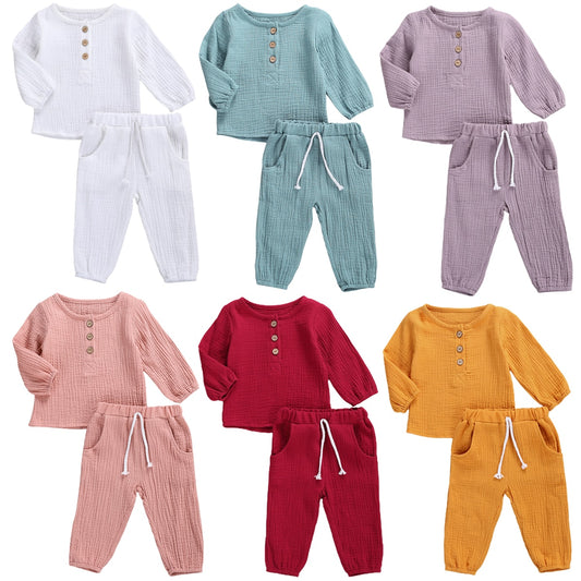 Linen Clothes Set