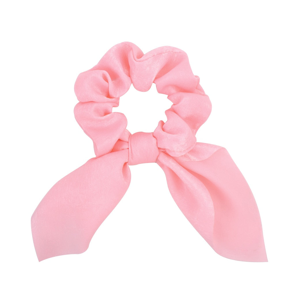 New Chiffon Bowknot Silk Hair