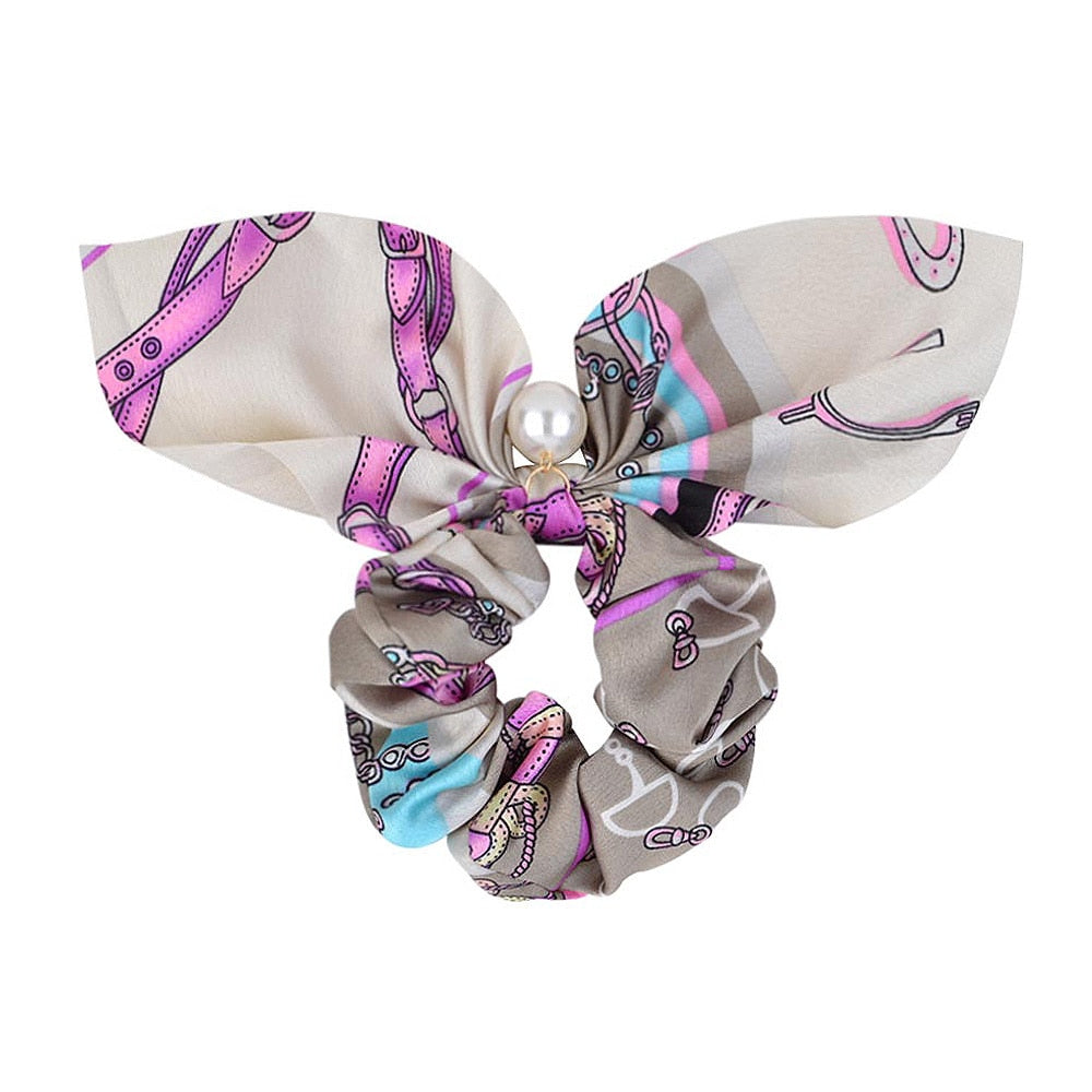 New Chiffon Bowknot Silk Hair