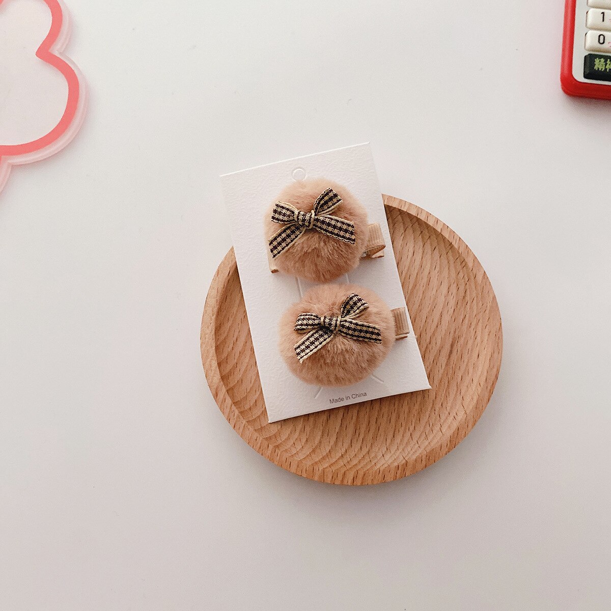 Coffee  Color C Hair Clips Accessories