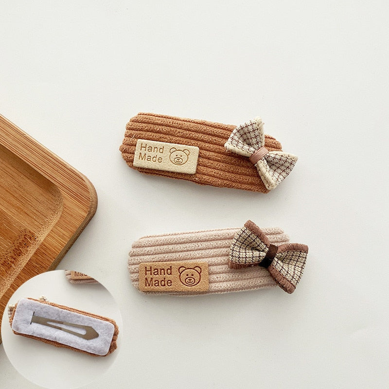 Coffee  Color C Hair Clips Accessories