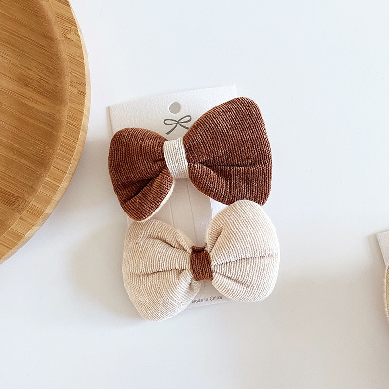 Coffee  Color C Hair Clips Accessories