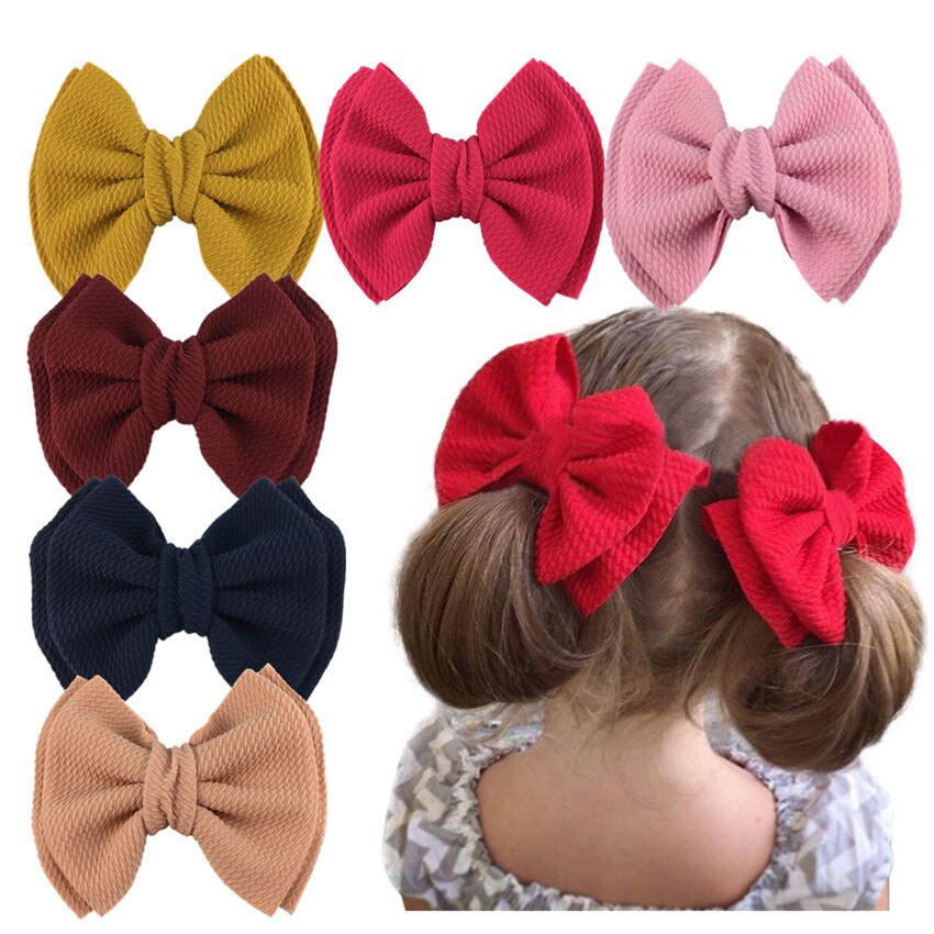 Big Hair Bows Hair Clips